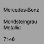 Preview: Mercedes-Benz, Mondsteingrau Metallic, 7146.